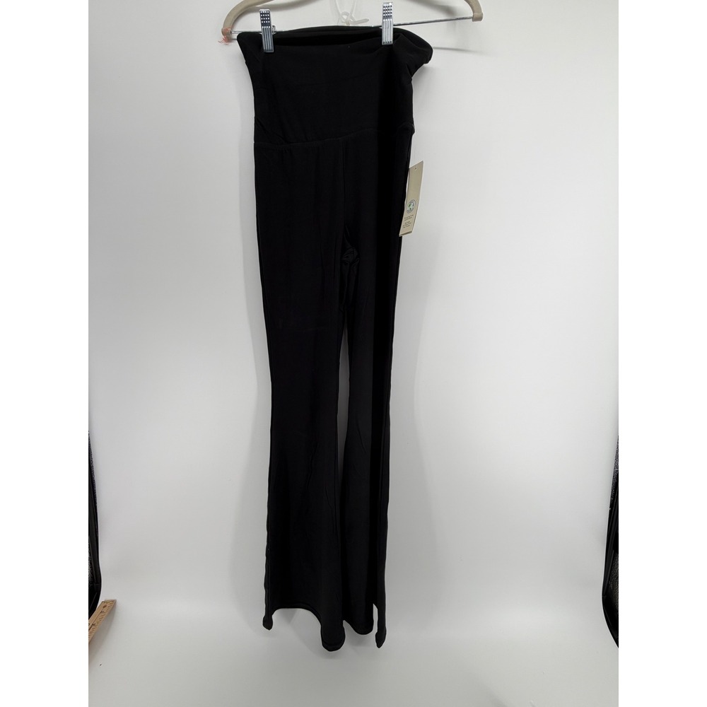 No Boundaries Black High‎ Waist Flare Leggings Pants Womens XS 0-2 Flared Yoga